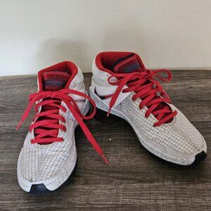 Nike Shoes Mens US 9 KD Kevin Durant No 7 White Red Black CI9948-101 Air Zoom